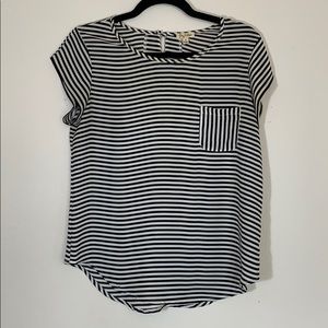 Comfy striped work shirt